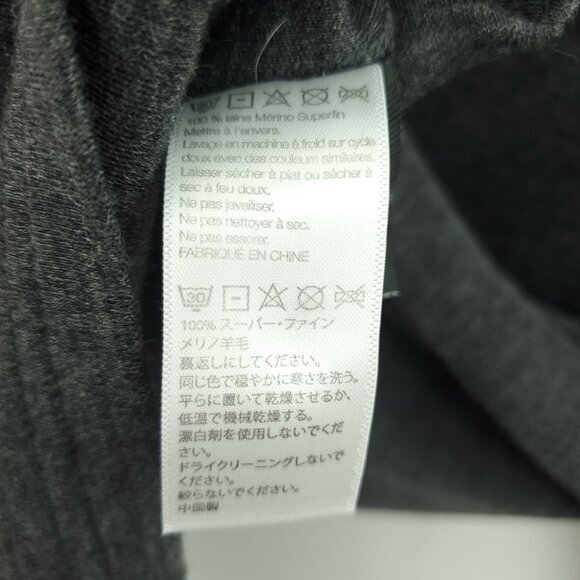 Men's Meriwool 100% Wool Mid-Weight Crew Neck Base Layer Long Sleeve Tee XL Gray - Picture 16 of 16